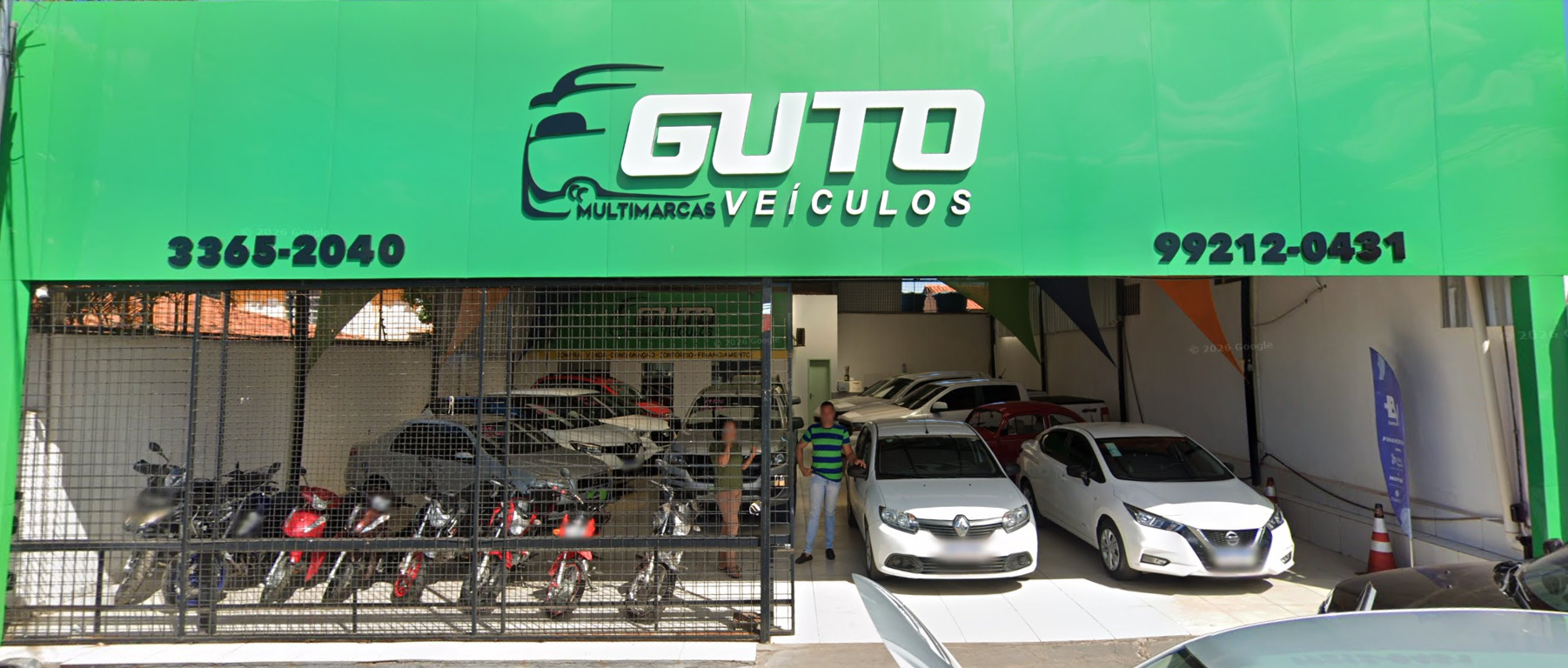 Fachada Guto Veículos em Cuiabá